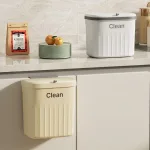 Thùng rác 12L treo cánh tủ bếp hoặc dán tường, kích thước 16x26.5x29cm