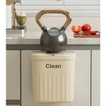 Thùng rác 12L treo cánh tủ bếp hoặc dán tường, kích thước 16x26.5x29cm