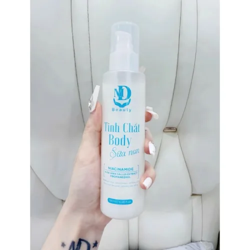 Tinh chất body MD Beauty sữa non Niacinamide dung tích 180ml