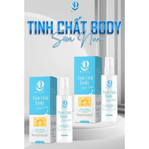 Tinh chất body MD Beauty sữa non Niacinamide dung tích 180ml