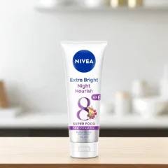 Nivea Tinh Chất Dưỡng Thể Ban Đêm Màu Tím 180ml