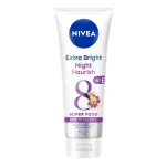Nivea Tinh Chất Dưỡng Thể Ban Đêm Màu Tím 180ml