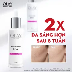 Tinh Chất Olay Luminous Super Serum Niacinamide AHA 30ml