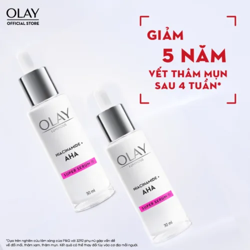 Tinh Chất Olay Luminous Super Serum Niacinamide AHA 30ml