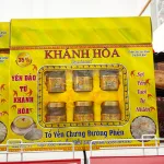 Shop sỉ tổ Yến Chưng Sẵn Canxi Đường Ăn Kiêng Khánh Hòa Saminest 35% Set 6 Hủ - Hộp Vàng