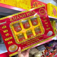 Set 6 hũ tổ yến Nicenest 32% chưng đường đảo từ Khánh Hòa 70ml