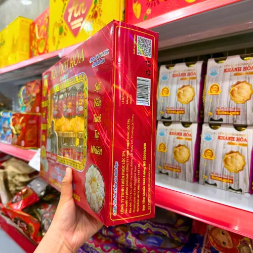 Nơi lấy sỉ tổ Yến Chưng Đường Ăn Kiêng Khánh Hòa Saminest 35% Set 6 Hủ