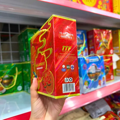 Chuyên sỉ tổ Yến Sào Cao Cấp Chưng Táo Đỏ SALLANEST 30% Dạng Xách 6 Hủ 70ml