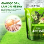 Chỗ sỉ trà Actiso Lado Tea Giúp Thanh Lọc Cơ Thể - 100 Túi Lọc x 2g