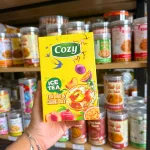 Trà hòa tan vị Đào & Chanh Dây COZY 120g, 8 gói