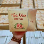 Chuyên sỉ trà Đào Gold Plus Đông Anh Hộp 15 Gói x 5g