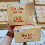Chuyên sỉ trà Đào Gold Plus Đông Anh Hộp 15 Gói x 5g