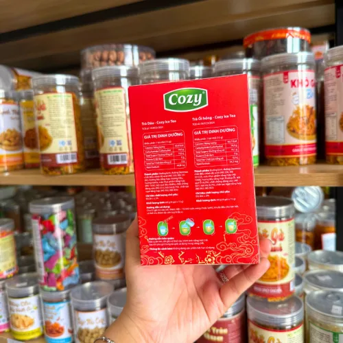 Trà hòa tan COZY vị Dâu & Ổi Hồng, hộp 120g (8 gói x 15g)