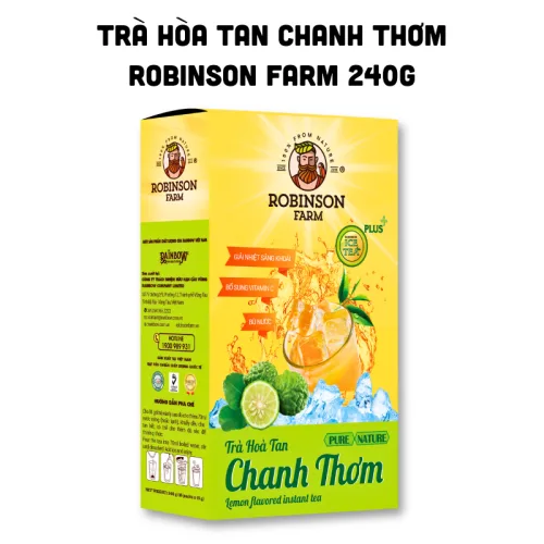 Chỗ sỉ trà Hoà Tan Robinson Farm Vị Chanh Thơm 150g