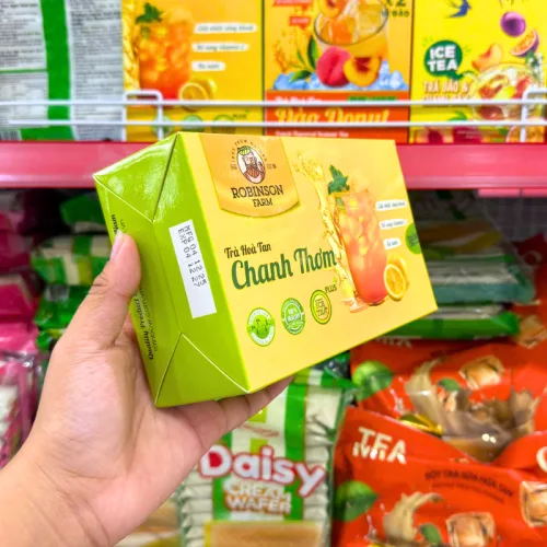 Chỗ sỉ trà Hoà Tan Robinson Farm Vị Chanh Thơm 150g