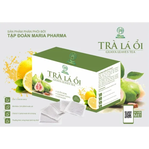 Shop sỉ trà Là Ổi Hỗ Trợ Giảm Mỡ Guava Leav Tea Maria Pharma