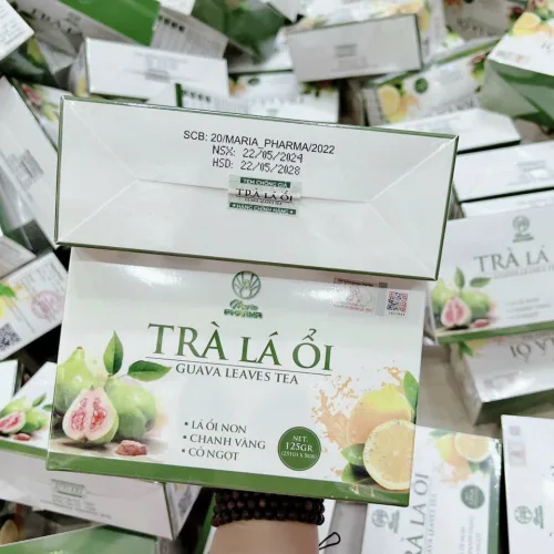 Shop sỉ trà Là Ổi Hỗ Trợ Giảm Mỡ Guava Leav Tea Maria Pharma