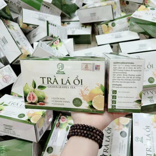 Shop sỉ trà Là Ổi Hỗ Trợ Giảm Mỡ Guava Leav Tea Maria Pharma