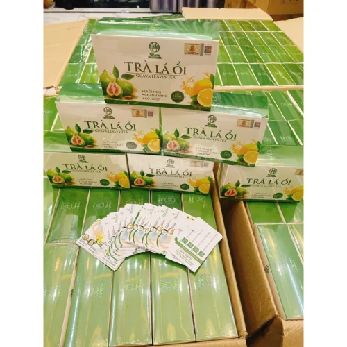 Shop sỉ trà Là Ổi Hỗ Trợ Giảm Mỡ Guava Leav Tea Maria Pharma