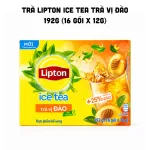 Lipton Ice Tea Trà Đào 192g, Hộp 16 Gói x 12g