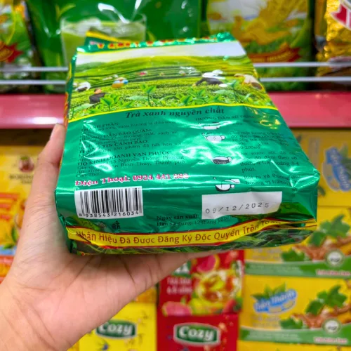 Trà Mộc Vạn Phước vị Hương Dứa gói 240g