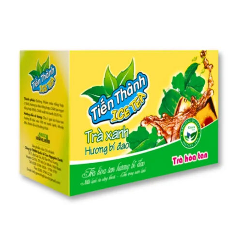 Nguồn hàng sỉ trà Xanh Hoà Tan Tiến Thành Hương Bí Đao 240g