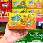 Chuyên sỉ trà Xanh Hoà Tan Tiến Thành Hương Cam 240g