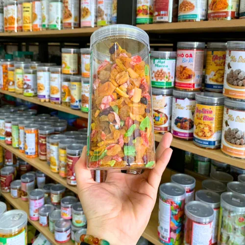 Chuyên sỉ trái Cây Thập Cẩm Sấy Dẻo Thơm Ngon Loại Đặc Biệt 500g Hộp