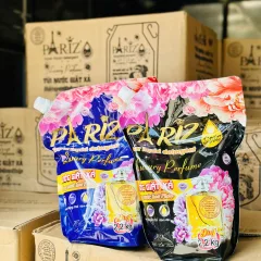 Bộ 2 túi nước giặt xả Pariz, mỗi túi 2,2kg, tổng 4,4kg