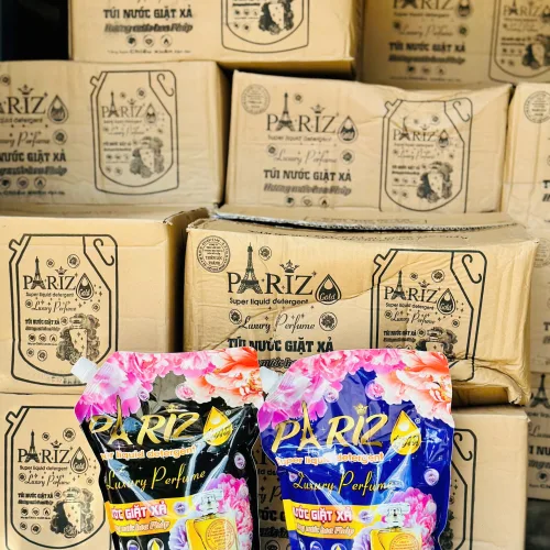 Bộ 2 túi nước giặt xả Pariz, mỗi túi 2,2kg, tổng 4,4kg
