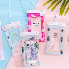 Túi Nhựa Đựng Điện Thoại Chống Nước Viền Phao 21x10 Cm