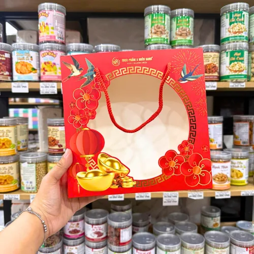 Nguồn hàng sỉ túi Giấy Đỏ Đựng Quà Tết