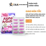 Shop sỉ túi Viên Bột Kích Trắng Body Alpha Arbutin 3 Plus+ Thái Lan Màu Tím