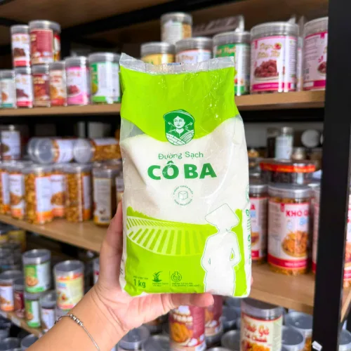 Đường Cô Ba Biên Hòa Mía Sạch Túi 1Kg