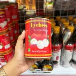 Nguồn hàng sỉ vải Thiều Nước Đường Thanh Hà Lon 565g