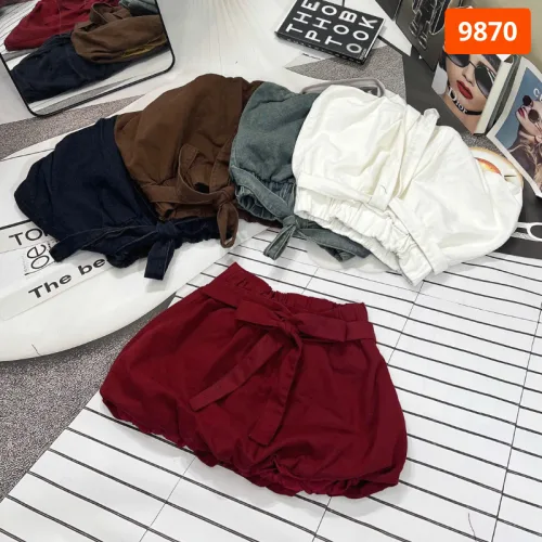 Shop sỉ váy Suông Dài - Váy Jeans Nữ - Váy Nữ Thắt Nơ - Quần Suông Dài - Quần Bí Ngô - Chất Liệu Vải Đẹp Dày Mềm Không Co Giãn Mặc Bền Đẹp (Nhiều Mẫu)