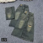 Shop sỉ váy Suông Dài - Váy Jeans Nữ - Váy Nữ Thắt Nơ - Quần Suông Dài - Quần Bí Ngô - Chất Liệu Vải Đẹp Dày Mềm Không Co Giãn Mặc Bền Đẹp (Nhiều Mẫu)