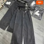 Shop sỉ váy Suông Dài - Váy Jeans Nữ - Váy Nữ Thắt Nơ - Quần Suông Dài - Quần Bí Ngô - Chất Liệu Vải Đẹp Dày Mềm Không Co Giãn Mặc Bền Đẹp (Nhiều Mẫu)