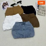 Shop sỉ váy Suông Dài - Váy Jeans Nữ - Váy Nữ Thắt Nơ - Quần Suông Dài - Quần Bí Ngô - Chất Liệu Vải Đẹp Dày Mềm Không Co Giãn Mặc Bền Đẹp (Nhiều Mẫu)