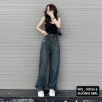 Shop sỉ váy Suông Dài - Váy Jeans Nữ - Váy Nữ Thắt Nơ - Quần Suông Dài - Quần Bí Ngô - Chất Liệu Vải Đẹp Dày Mềm Không Co Giãn Mặc Bền Đẹp (Nhiều Mẫu)