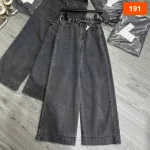 Shop sỉ váy Suông Dài - Váy Jeans Nữ - Váy Nữ Thắt Nơ - Quần Suông Dài - Quần Bí Ngô - Chất Liệu Vải Đẹp Dày Mềm Không Co Giãn Mặc Bền Đẹp (Nhiều Mẫu)