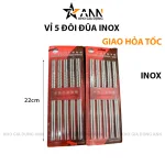 Nơi lấy sỉ vỉ 5 Đôi Đũa Inox Chất Lượng Cao 22cm