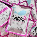 Bột kích trắng body dạng viên Con Cá Alpha Arbutin 3 Plus+ Thái Lan, túi 10 viên
