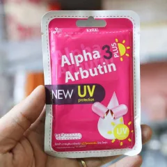 Kyra Alpha Arbutin 3 Plus+ dạng bột cho body, túi 10 viên