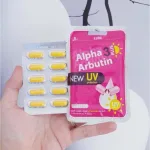 Kyra Alpha Arbutin 3 Plus+ dạng bột cho body, túi 10 viên