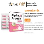 Chuyên sỉ viên Bột Kích Trắng Body Kyra Alpha Arbutin 3 Plus+ Thái Lan - Hộp 10 Viên