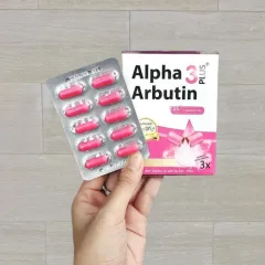 Chuyên sỉ viên Bột Kích Trắng Body Kyra Alpha Arbutin 3 Plus+ Thái Lan - Hộp 10 Viên