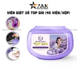 Nơi lấy sỉ viên Giặt Top Gia Hương Lavender - Hộp 40 Viên Giặt Quần Áo