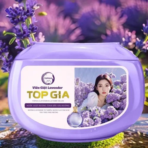 Nơi lấy sỉ viên Giặt Top Gia Hương Lavender - Hộp 40 Viên Giặt Quần Áo