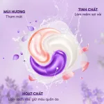 Nơi lấy sỉ viên Giặt Top Gia Hương Lavender - Hộp 40 Viên Giặt Quần Áo